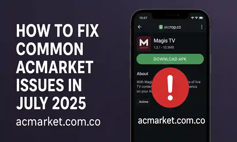 How to Fix Common ACMarket Issues in July